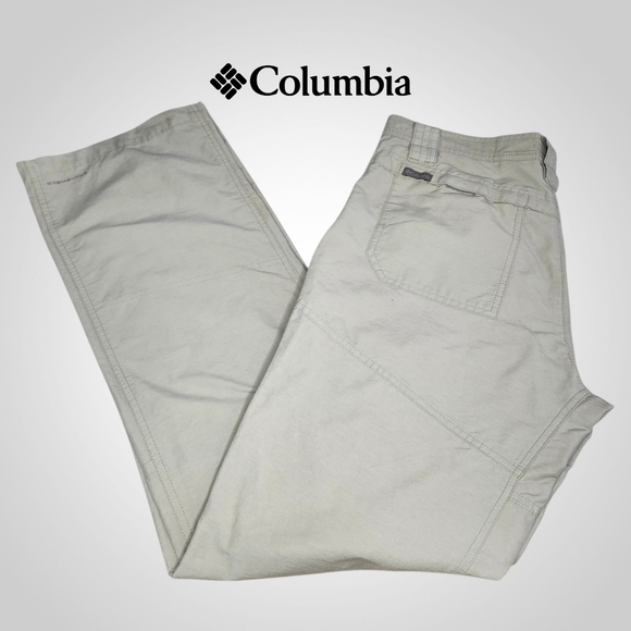 Columbia Other - COLUMBIA Cream Hiking Casual Pants - 30